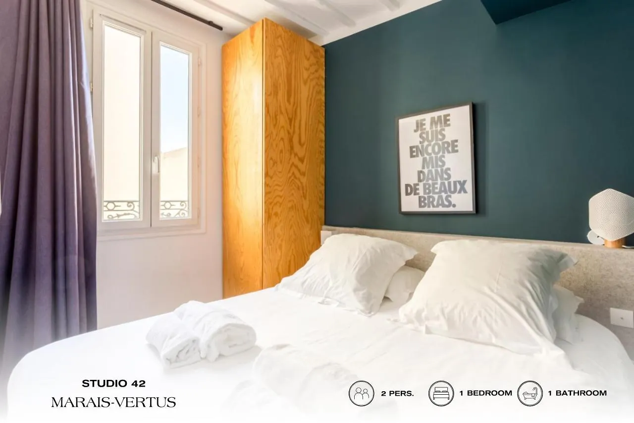 Apartamento Beauquartier - Marais, Vertus París