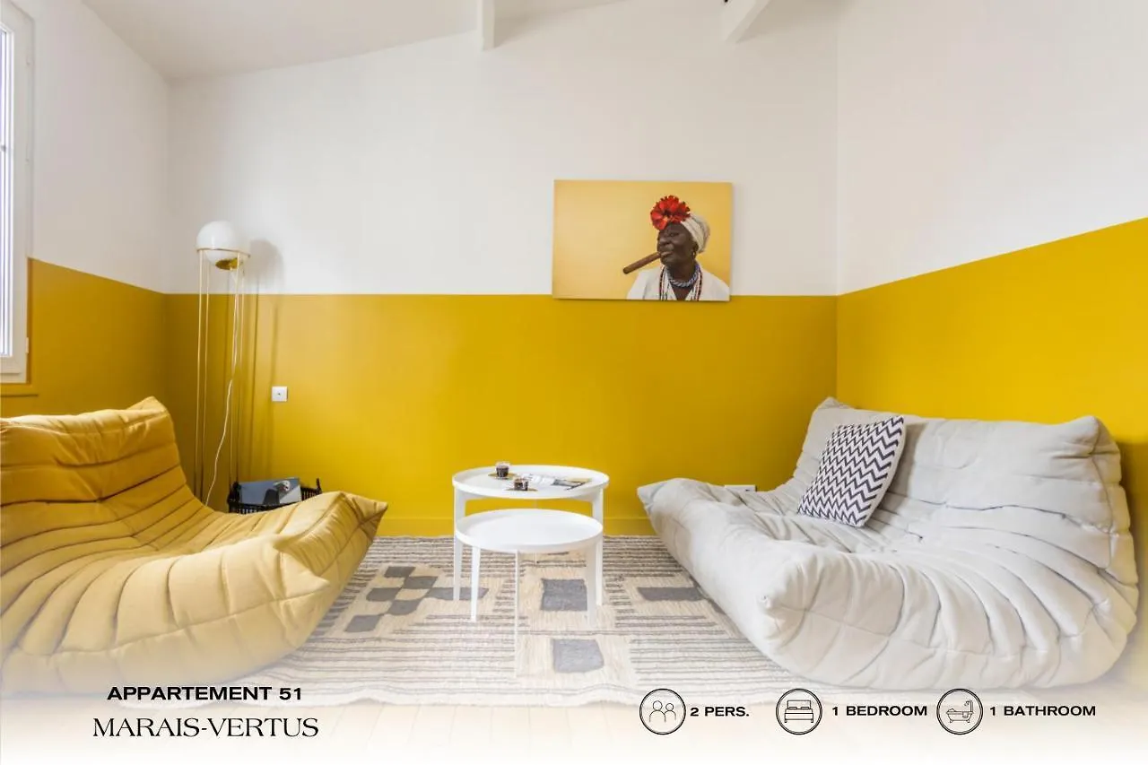Apartamento Beauquartier - Marais, Vertus París